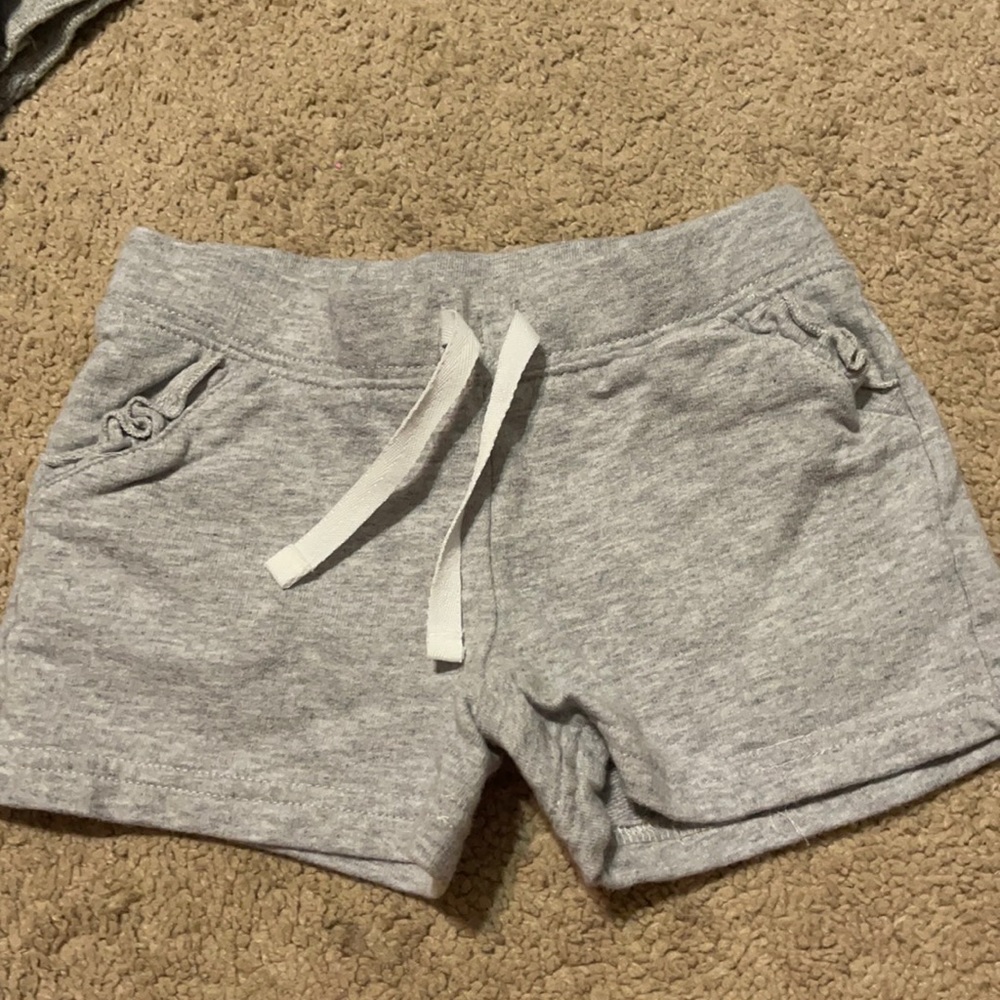 Grey toddler shorts from Carter’s